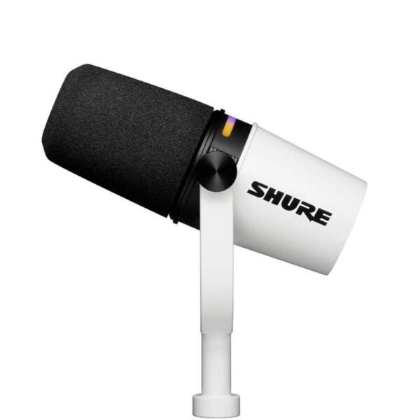 mmt-mv7-w Micrófono para Podcast Shure MV7+ XLR/USB Blanco
