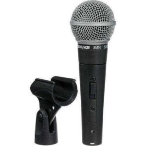 Micrófono Dinámico Vocal Shure SM58S con Interruptor