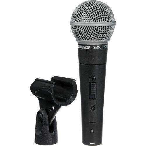 Micrófono Dinámico Vocal Shure SM58S con Interruptor