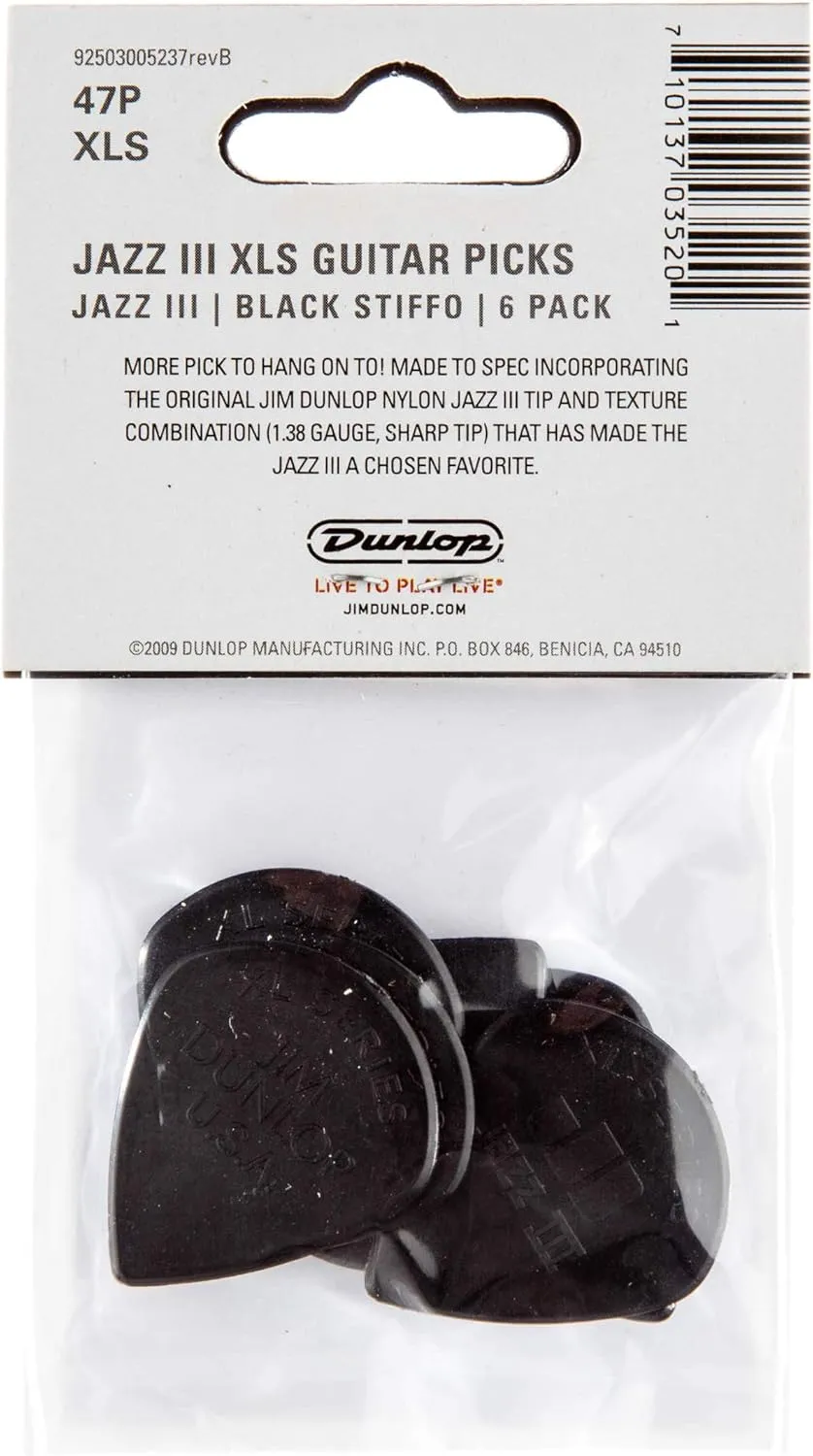 Pack Uñetas 6 Dunlop 47P3S - vista 4