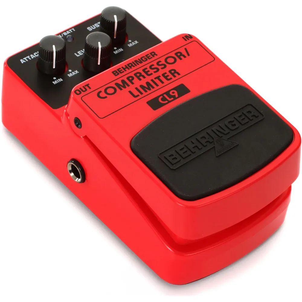 pedal-efecto-compressor-limiter-behringer-cl9-4.webp Pedal Efecto Compressor/limiter Behringer CL9 - vista 4