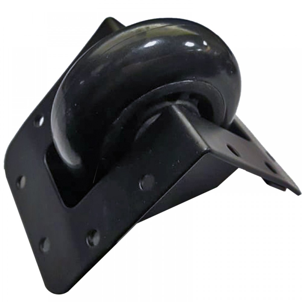 Rueda para cases embutida negra VV3047