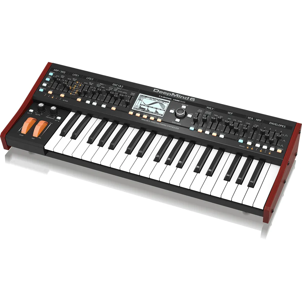 Sintetizador Behringer Deepmind 6 - vista 3