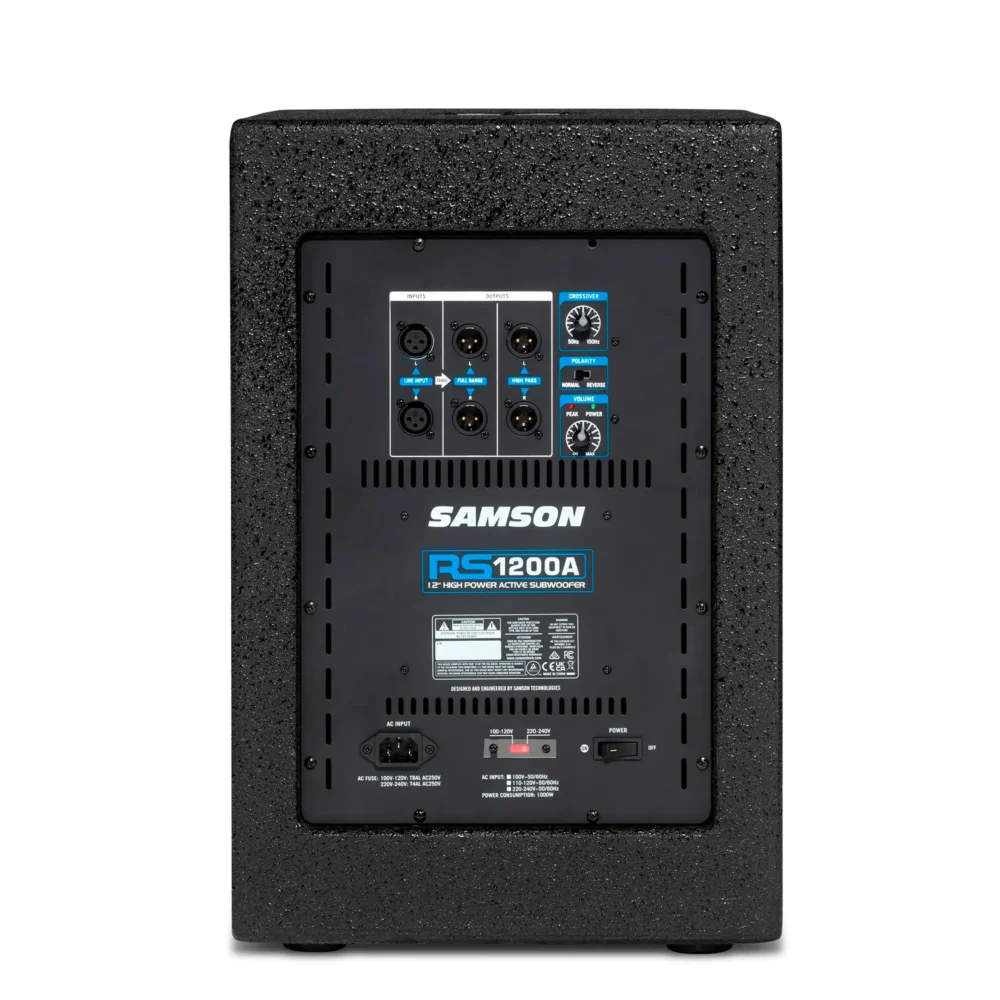 Subwoofer Activo 12'' Samson RS1200A - vista 5