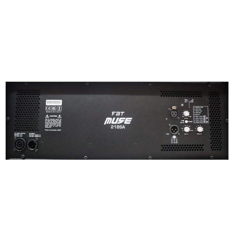 subwoofer-activo-18-4000w-fbt-muse-218sa-3.webp Subwoofer Activo 18'' 4000W FBT Muse 218SA - vista 3