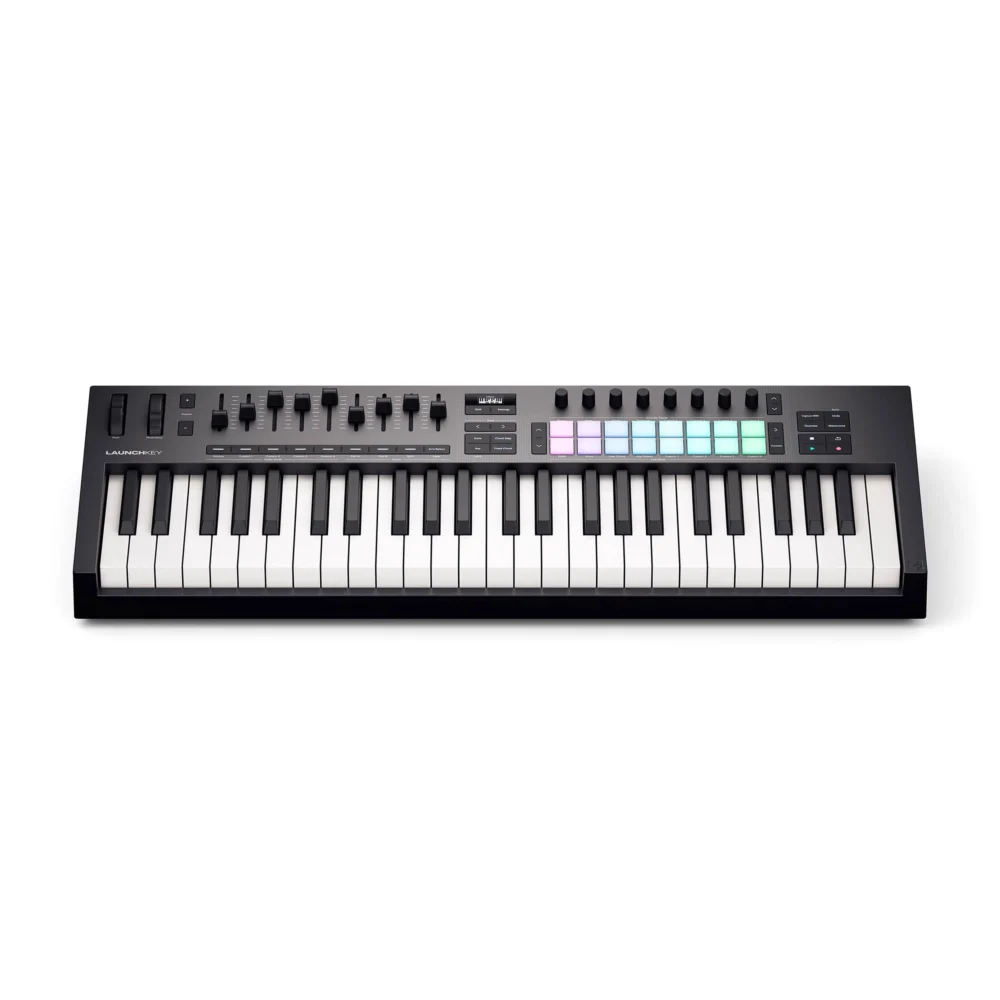 teclado-controlador-novation-launchkey-49-mk4-5.webp Teclado Controlador Novation LAUNCHKEY 49 MK4 - vista 5