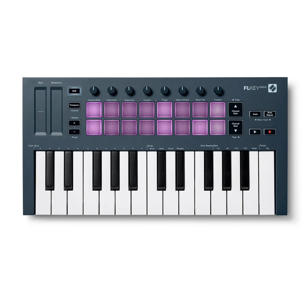 Teclado Novation FLKEY MINI BK CONTROL SUPERFICIE - vista 2