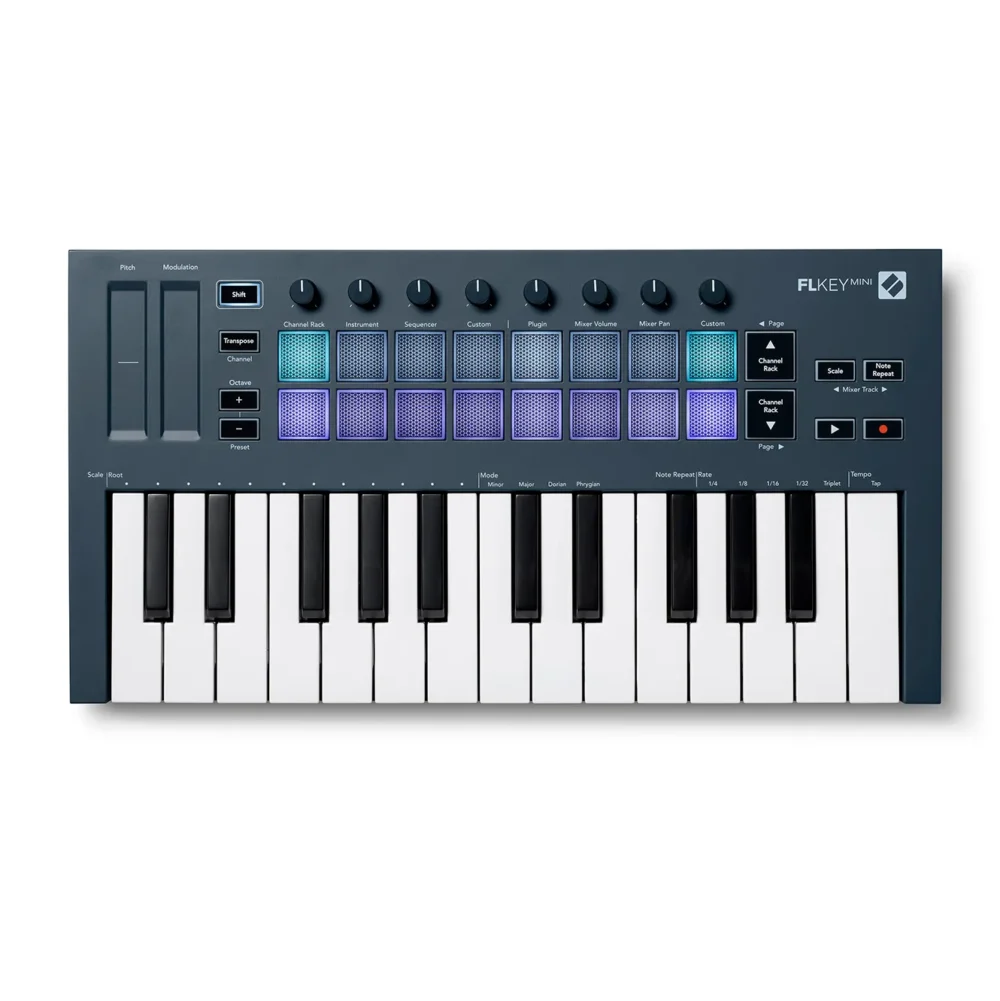 Teclado Novation FLKEY MINI BK CONTROL SUPERFICIE - vista 3
