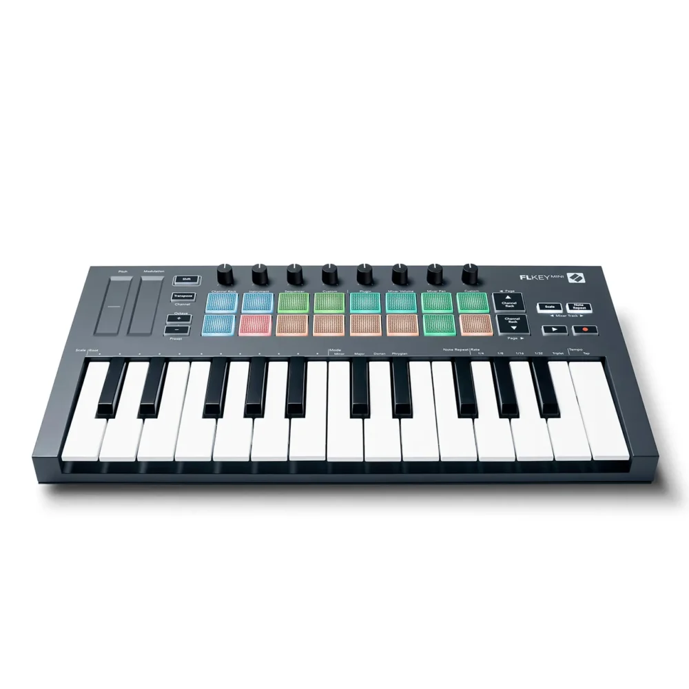Teclado Novation FLKEY MINI BK CONTROL SUPERFICIE - vista 4