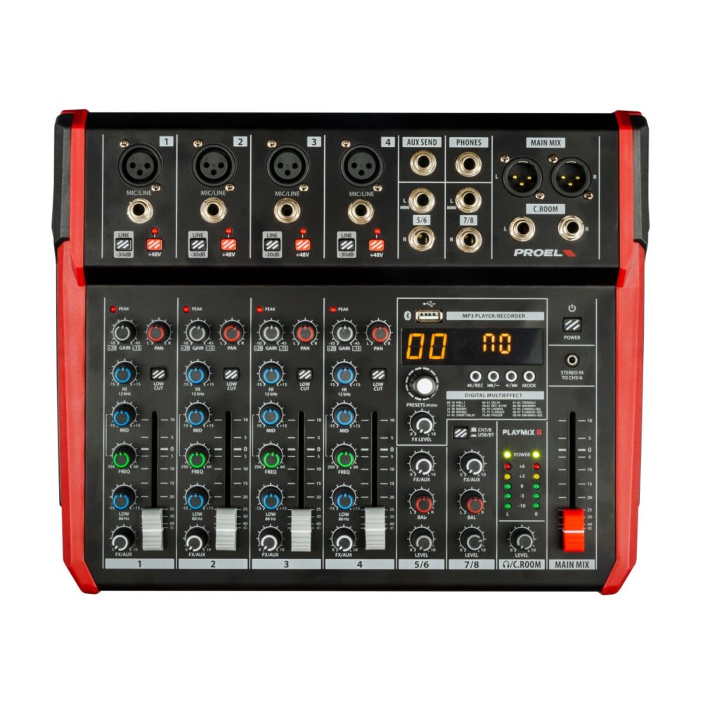 tmp_safe_3efbc4171a09aca912f19c83b810aecd.jpg Mezclador Proel PLAYMIX8 8 Canales con Bluetooth - vista 2