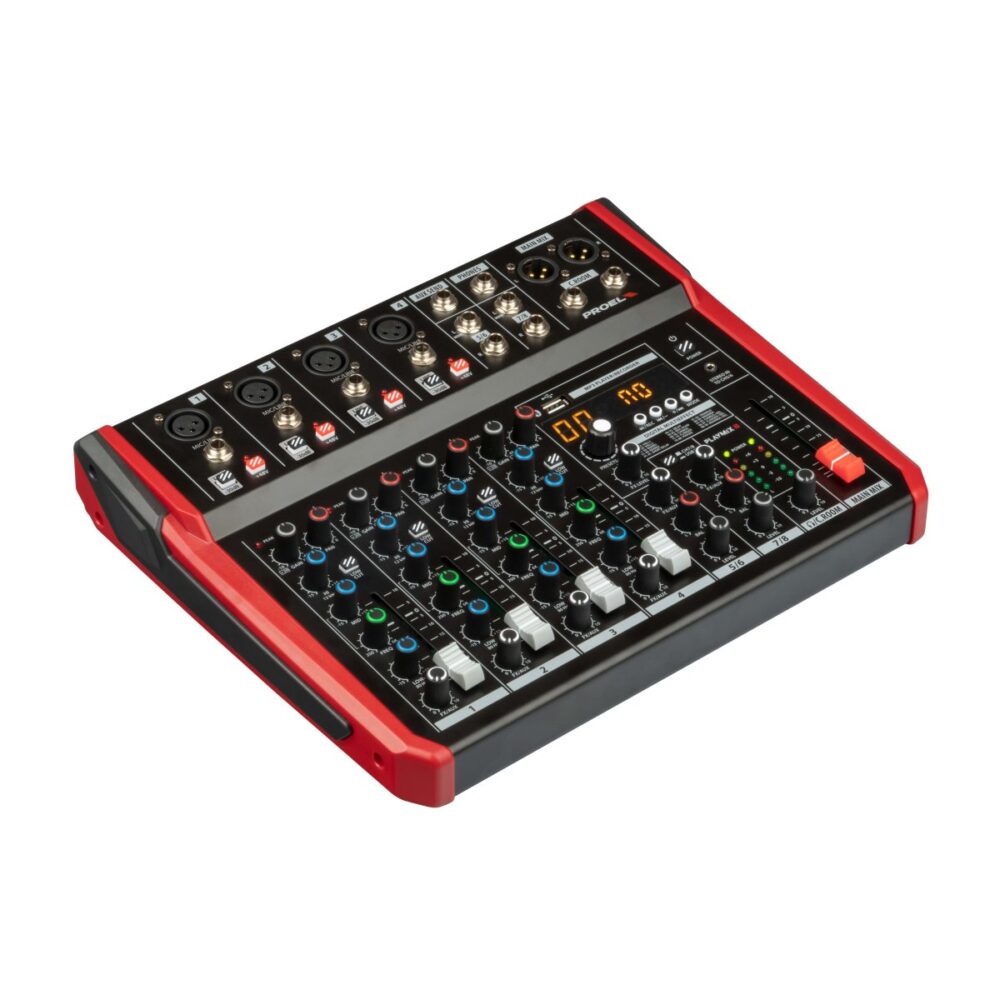 tmp_safe_f2c052d50aab1b5318c12f18964ed340.jpg Mezclador Proel PLAYMIX8 8 Canales con Bluetooth - vista 3